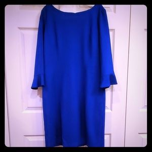 Talbots ¾ ruffle sleeve dress
